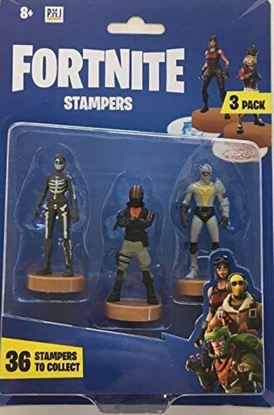 Fortnite Stampers Blister Pack of 3 - Character Stamps